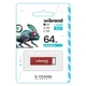 USB флеш накопичувач Wibrand 64GB Chameleon Red USB 2.0 (WI2.0/CH64U6R) - зображення 3