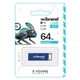 USB флеш накопичувач Wibrand 64GB Chameleon Blue USB 2.0 (WI2.0/CH64U6U) - зображення 3