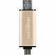 USB флеш накопичувач Transcend 128GB JetFlash 930 Gold-Black USB 3.2/Type-C (TS128GJF930C) - зображення 8