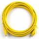 Патч-корд Ritar 5м, RJ-45, Cat.5e, CU, медь, желтый (02932) - зображення 2