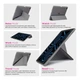 Чохол до планшета Armorstandart Y-Type PEN Xiaomi Redmi Pad 2 Gray (ARM87408) - зображення 4