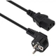 Кабель питания C13 3.0m 1mm2 Vinga (VCPPC1C133BK) - изображение 1