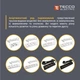 Сетевой удлинитель TECCO 1.5м 3 поста black (8681277843556) - изображение 4