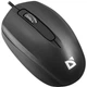 Мышка Defender Alpha MB-507 USB Black (52507) - изображение 3