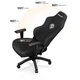 Кресло игровое Anda Seat Phantom 3 Fabric Size L Black (AD18Y-06-B-F) - изображение 5