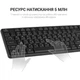Клавіатура OfficePro USB Black (SK166) - зображення 7