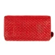 Красный женский портмоне из натуральной кожи Ashwood D84 Red - изображение 2