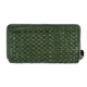 Зелёный женский портмоне из натуральной кожи Ashwood D84 Green - изображение 2