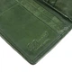 Зелёный женский портмоне из натуральной кожи Ashwood D84 Green - изображение 5