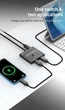 Переключатель KVM Type-C 3.1 Thunderbolt 3 AB201 2 входа 1 выход, поддержка 8K 60Hz USB-C - изображение 4