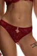 Трусики бразилиана Your Touch 5(XL) Красное вино (133801) - изображение 1