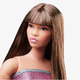 Лялька Барбі колекційна Пишна з довгим каштановим волоссям Barbie Signature Looks Modern Y2K Fashion, Curvy Long Brown Hair #24 (HRM16) - зображення 4