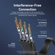 Патч-корд Vention ICGBL RJ45 Cat.7 плоский 10 м Черный (6922794796294) - изображение 8