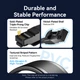 Патч-корд Vention IKQBJ RJ45 Cat.8 плоский 5 м Черный (6922794796379) - изображение 9