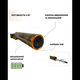 Машинка для стрижки волос Earldom ET-HC04 мощность 10 Вт USB цвет черный - изображение 5