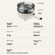 Плита Midea Wok электрическая пароварка, 3.5л, антипригарная, HGE2515 - изображение 5