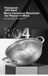 Каструля Maxcook MCT2010 з нержавіючої сталі 304, 28 см, тришарова - зображення 2