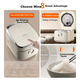 Рисоварка Joyoung Household 0 Coating из нержавеющей стали 316L с внутренней кастрюлей, электрическая рисоварка с трехмерным нагревом, модель 30N1U. - изображение 2