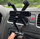 Автодержатель для телефона Proove Gravity Lite Air Outlet Car Mount 360° с гравитационным зажимом, на дефлектор, черный - изображение 5