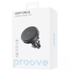 Автодержатель Proove Light Circle MagSafe 15W с беспроводной зарядкой на дефлектор для телефона, магнитный, черный - изображение 6
