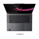Ноутбук Lenovo Yoga Pro 7 (83W50015RM), AMD Ryzen AI Max+ 388 / 15.3" / Touch / OLED / 165 Гц / RAM 64 ГБ LPDDR5X / SSD 1 ТБ / AMD Radeon 8060S / Windows 11 Pro / Сірий - зображення 3