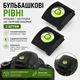 Пузырьковые уровни Bubble Level крышки / заглушки на горячий башмак для фотоаппарата / камеры Canon / Nikon / Pentax / Fuji / Sony A7 / RX10, 2 шт, чёрный (108843071) - изображение 1