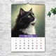 Календарь А4 (210х297 мм) перекидной настенный Коты. Портреты. 13 листов ENTERSTORE (art. 269010а4) - изображение 11