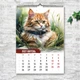 Календарь 2027 настенный перекидной КОТЫ 13 ЛИСТОВ ENTERSTORE 42х29.7 см (ART 250131) - изображение 5