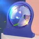 Настольный USB-вентилятор S7 на 2 скорости с регулировкой наклона - изображение 3