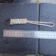 Темляк с паракорда с карабином для фонарика, ножа, ключей 18см 2Т07 - изображение 5