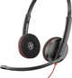 Наушники Poly BlackWire C3220 M USB-C + USB-C/A Adapter HS Stereo (8X228AA) - изображение 2