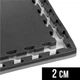 Коврик для фитнеса Bushido Puzzle Tatami 100 x 100 x 2 см Черно-серый (5902539017670) - изображение 4