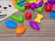 Сортер монтессори для детей с пинцетом детская развивающая игрушка монтесори логическая игра накорми зверят детский игровой набор для сортировки по цветам счета развития моторики рук и логики малышей детские игрушки сортеры с тарелочками + раскраска - изображение 7