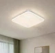 Белая потолочная светодиодная люстра X-597 44х6,5х44 см с пультом • LED-люстра квадрат для спальни, кухни, гостиной и современного интерьера 57968 - изображение 3