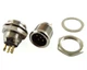 Разъем miniXLR круглый 5-контактный New Tide золотое покрытие контактов 92M-503 (5P) металлическое крепление 1шт - изображение 9
