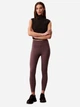Спортивные леггинсы для фитнеса высокие женские Calvin Klein 41006129 S Коричневые (1161442913) - изображение 3