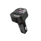 ФМ-модулятор XO BCC17 Smart Bluetooth MP3 A+C Dual Port PD30W Чорний - изображение 4