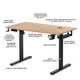 Стіл Mealux PowerDesk Energy Mahogany з електрорегулюванням висоти (арт. EVO-201 Energy Mahogany/B) - зображення 3