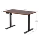 Стіл Mealux PowerDesk Energy Walnut з електрорегулюванням висоти (арт. EVO-201 Energy Walnut/B) - зображення 4