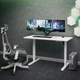 Стіл Mealux PowerDesk Energy White з електрорегулюванням висоти (арт. EVO-201 Energy W|/W) - изображение 2