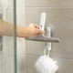 Стеклоочиститель для душевых кабин с крючком Joseph Joseph EasyStore Light Grey 70560 (01000956) - изображение 8
