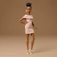 Лялька Барбі Базова Мініатюрна Брюнетка Barbie Signature Basics Model 08 Petite Brunette Hair (JJX27) (JJX27) - зображення 6