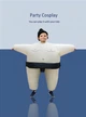 Надувной костюм Sumo для взрослого, Борец Сумо 150-200 см - изображение 4