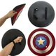 Игрушечный резиновый щит Captain America 1:1. Мягкий щит Капитана Америки 45 см - изображение 9
