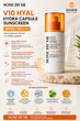 Сонцезахисний крем Some By Mi V10 Hyal Hydra Capsule Sunscreen 40 мл — інтенсивне зволоження, захист SPF50+ та догляд за шкірою - изображение 2
