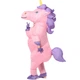 Надувной костюм Единорога, Unicorn косплэй, костюм розовой лошадки. Единорог надувной 2,5м - изображение 7