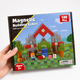 Магнитный конструктор Minecraft 100 шт по игре Майнкрафт Лесная ферма Mk001061 - изображение 2