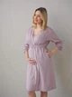 Халат для вагітних та годуючих матусь Soft&Lace, розмір XL (50), аметист - изображение 1