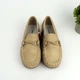 Класичні мокасини для школи для хлопчика Apawwa (ABY0252P beige) Розмір 28, 18 см - зображення 6