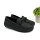 Класичні мокасини для школи для хлопчика Apawwa (ABY0253P black) Розмір 37, 23.5 см - зображення 8